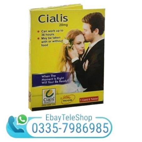 Cialis 20mg UK 6 Tablets in Pakistan